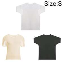 Men's Sweat-Absorbing Undershirt With Armpit Pads, Quick-Dry Breathable Anti-Sweat, Short Sleeve Washable Summer Innerwear - Men's Short Sleeve - View 16