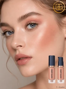 beauty glazed Velvet Texture Lightweight Natural Waterproof Long-Lasting Liquid Blush, Suitable For Cheeks, Eyes And Lips. - #101 - View 2