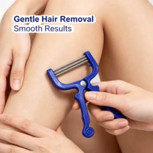 Women's Portable Spring Hair Remover, Manual Facial Hair Removal Tool, Suitable For Cheeks, Chin, Upper Lip, Reusable - View 7