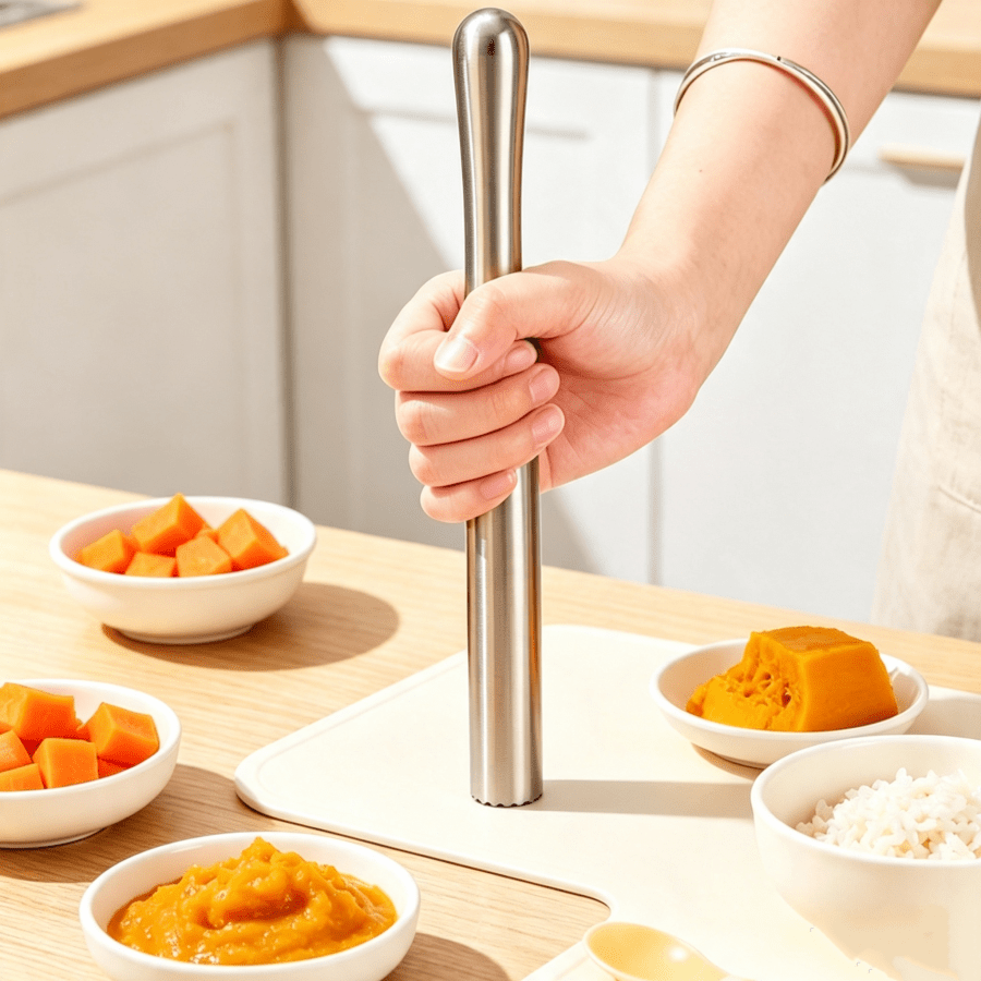 嬰兒食物壓碎器，家用南瓜地瓜泥製作器，碎冰器，肉類嫩化器，果汁壓榨工具