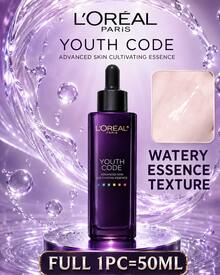 L’Oreal Paris L'Oreal Skin Energy 精華液 15ml 試用裝/50ml 正裝，豐盈緊緻，快速淡化細紋，提亮膚色，輕盈清爽，適合所有膚質 - 小黑瓶青春密碼肌底液 - 查看 12