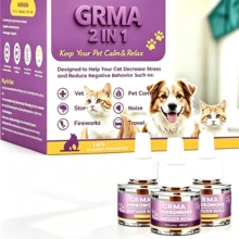 2-In-1 Premium Cat Soothing Spray (60-Day Supply, Includes 2 Refills) Helps Relieve And Reduce Fighting, Spraying And Scratching, No Odor, - Does Not Include Heating Tip, Only Refills Of Soothing Solution. - Supplemental Fluid Kit - View 6