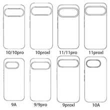 适用于 Pixel 10 Pro XL/10 Pro/10A/9 Pro/9A/8 Pro/8A 的手机保护壳，透明超薄亮面保护套，TPU 软边 + PC 硬质背板，星光闪粉材质，适合女性使用 - 無色 - 查看 12
