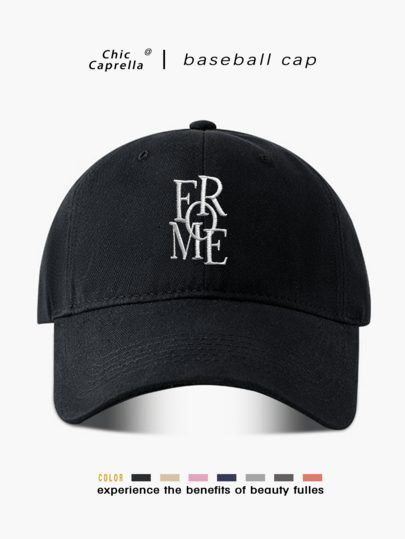Classic Vintage Y2K Embroidered "FOR YOU" Original Baseball Cap Trucker Hat, Unisex Hat For Men And Women, Suitable For All Seasons Spring Summer Autumn Winter, Perfect Gift For Valentine's Day, Bachelor Party, Father's Day, Mother's Day, Teacher's Day, Back To School, Halloween, Bride, Student, Teacher, Essential For Women's Summer Travel Beach Seaside, Women's Beach Hat, Bride Wedding Essential, Women's Accessories In Pink, Black Puerto Rico Casual Headwear Women's Trucker Hat