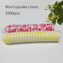 Cake Paper Cups, Baking Small Paper Cups, Small Muffin Cups, Small Paper Cup Cake Liners, Baking Mold Liners, Cake Molds, Baking Supplies, Cake Supplies - View 10