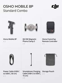 dji Osmo Mobile 8P Detachable Remote With Built-In Monitor, AI Multi-Subject Tracking + 3-Axis Stabilization, Smartphone Direct Connection Vlog Tool (10h Battery Life) (Brand New, Activated Only) - View 15