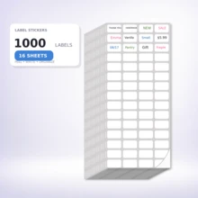 Removable Label Stickers, Suitable For Diamond Painting Storage Boxes, Small White Labels, Diamond Painting Bead Sets (For Names And Numbers), Self-Adhesive Blank Writable Art Stickers, Suitable For Office DIY - Multicolor - View 10