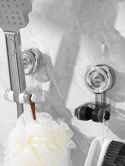 1PC Shower Holder Suction Cup Cute Cat Household Shower Holder Fixed Appliance Punch-Free Nozzle Can Be Moved