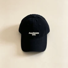 1pc Letter Embroidered Baseball Cap, Vintage Washed Cotton Adjustable Sun Hat, Unisex Casual Streetwear Style, Suitable For Outdoor Sports, Travel, Daily Wear - Multicolor - View 11