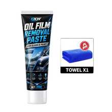 Car Glass Oil Film Remover Paste, Powerful Windshield And Window Oil Film, Water Spot And Stain Cleaning Paste - 50ml+Towel - View 9