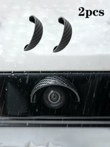 2/4pcs Car Camera Protective Cover, Rainproof, Fogproof, Anti-Glare, Highly Durable - A - View 11