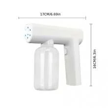 1pc 300ml Electric Nano Spray Gun, USB Rechargeable, 1200mAh Battery Capacity, Humidifier, Air Aromatherapy Machine, Sprayer, Fragrance Diffuser - Mother's Day Gift! - White - View 3