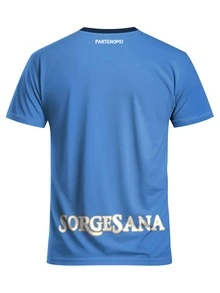 Naples New Custom Men's Football Jersey & Customizable Name & Number & Round Neck Lightweight Football Sports Top & Suitable For Football Matches, Training, Daily Wear, Gifts - Blue - View 5
