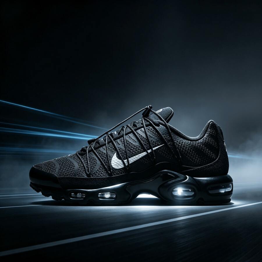 Nike Air Max Women Casual Athletic Shoes - 黑色 - 查看 1