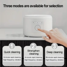 SOKANY Convenient Braces Cleaning Machine, Multi-Function Cleaning Machine, Three-Speed Timed Cleaning (3/5/10 Minutes) 360° Three-Dimensional Decontamination, USB Charging (500mAh Lithium Battery), Suitable For Glasses/Braces/Jewelry, Etc. - Multicolor - View 6