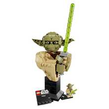 LEGO Building Blocks 75438 Yoda Bust Star Wars Series Building Blocks - Clear - View 2