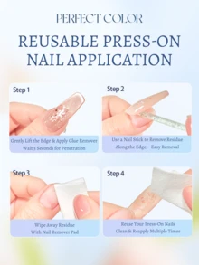 PERFECT COLOR Nail Glue For Press On Nails 6ml, UV Free Air Dry Nail Adhesive, Strong Hold Gel Nail Glue, Quick Dry False Nail Glue For DIY Manicure And Nail Tips Suitable For Fall And Halloween Manicure - Nail Glue - View 7