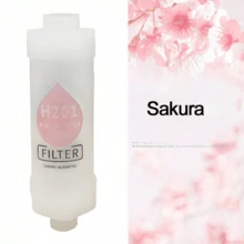 1PC Fragrance Shower Water Filter, Replaceable Aroma Cartridge Showerhead Filter, Vitamin C Scented Bathing Filter For Bathroom, Easy Install Shower Filter Accessory, Lavender/Rose/Lemon/Jasmine/Cherry Blossom - Shower Head Filter - View 13