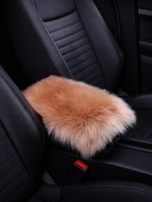 Plush Armrest Pad - Soft Plush Central Armrest Pad, Suitable For Cars, SUVs, Trucks, Universal Size, Warm Interior Pad For Winter, Non-Slip Polyester Material, Protects Console & Seats, Luxurious Faux Fur Armrest Pad, Comfortable Support, Upgrades Interior - one-size - View 18