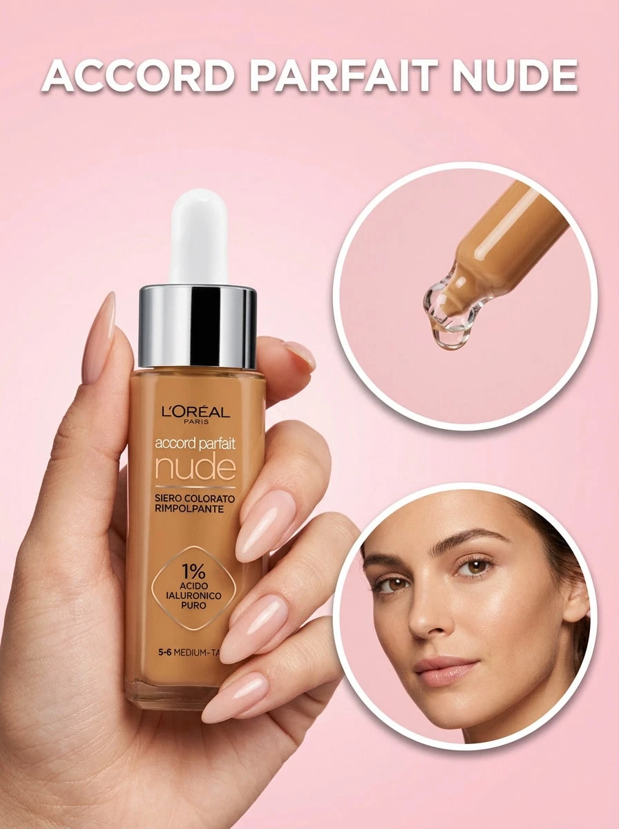 سيروم أساس تينت أكورد بارفيه 5-6 متوسط داكن 30 مل - 5-6 سمرة متوسطة - مشاهدة 1