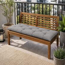 "Modern Bench Cushion – Sleek, Comfortable & Durable Cushion For Entryway Benches And Living Room Floors & Seats - Grey - View 3