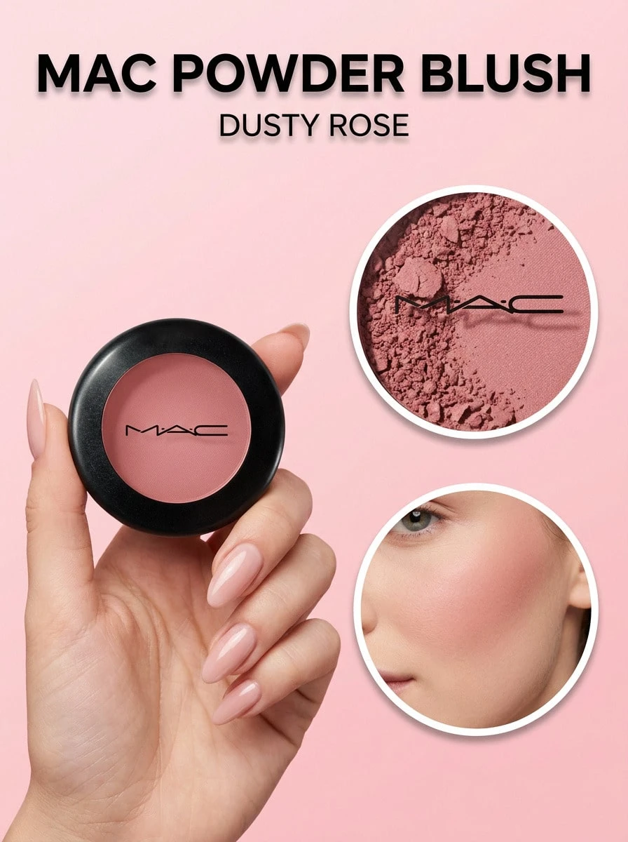 MAC Single Eyeshadow Royal Rendezvous 1.5 G – Eyeshadow, Highly Pigmented, For Makeup Enthusiasts, Muted Mauve, Suitable For Daily Makeup Routine - Royal Rendezvous - View 1