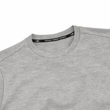 Adidas Combat Sports Sleeve Logo Crewneck Sweatshirt Heather Grey Basic Style Men's - Grey - View 3