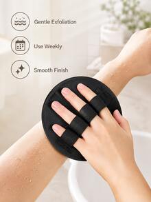 Reusable Rubber Exfoliating Gloves, Flexible Rubber Exfoliator, Quick And Efficient Exfoliation With Adjustable Finger Sleeve Design, Soft And Flexible Dead Skin Removal, Full Body Scrub Pad, Suitable For Arms, Legs And Back, Effectively Removes Dead Skin, Quick And Efficient Skin Scrubbing Tool - Multicolor - View 10