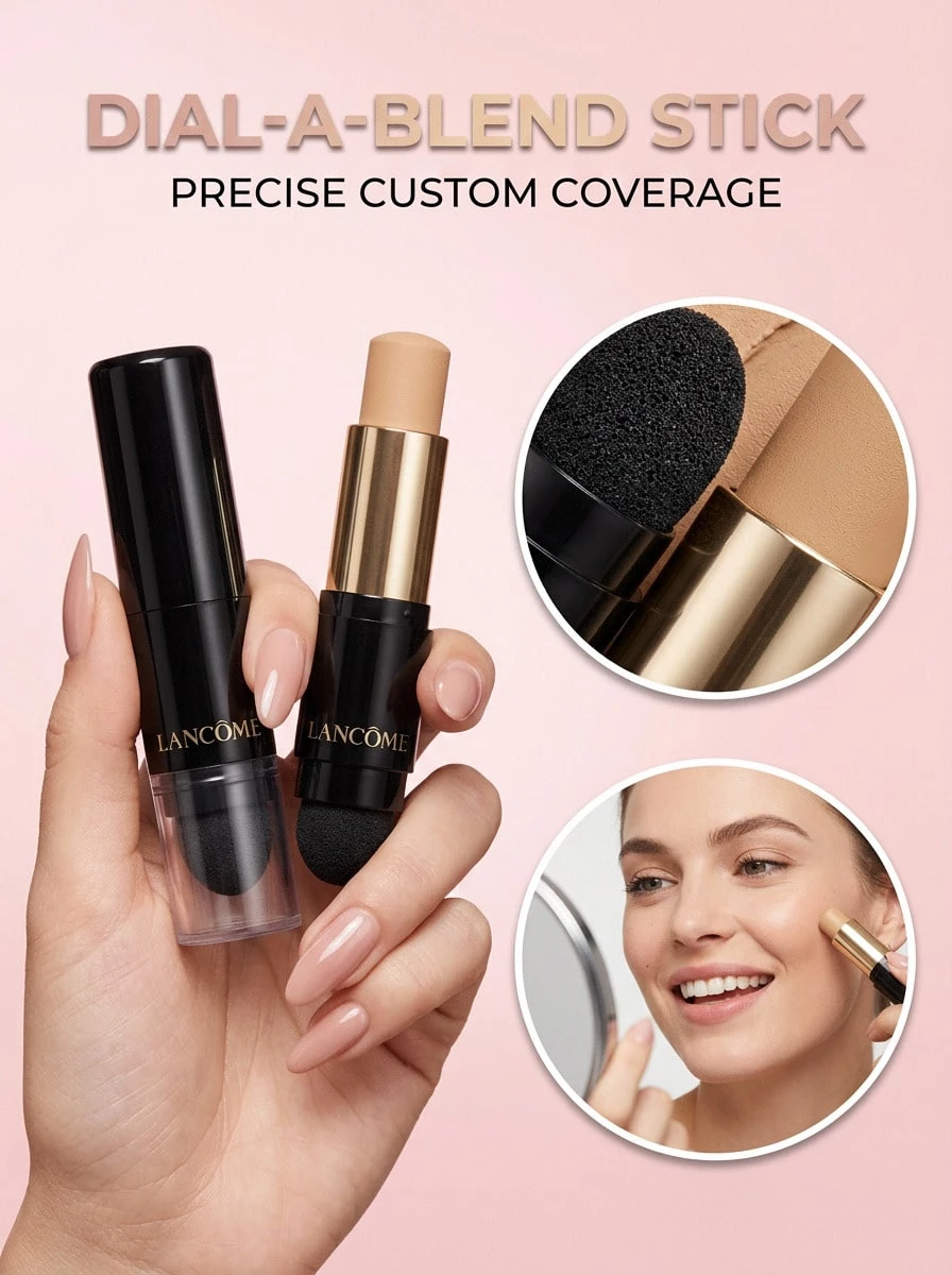 Lancôme Teint Idôle Ultra Wear Foundation Stick 03 Beige Diaphane 9 G – Foundation Stick, Long-Lasting, For All Skin Types, 03 Beige Diaphane, Suitable For Daily Application - 03 Beige Diaphane - View 1