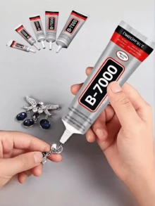1件裝 B7000 透明膠水，防水強力黏著劑，珠寶修補膠，髮飾胸針水鑽黏合，DIY 手作工具，手機螢幕修補膠，通用家用黏著劑 - B-7000 - 查看 2