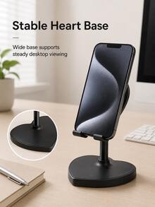 1/2pcs Foldable Portable Desktop Phone Stand, Phone Video/Live Streaming Stand, Easy Stand, Phone Holder, Gift, Giveaway, Fixed Stand, Adjustable Angle, Compact And Lightweight, Pocket-Sized, Suitable For All Smartphones And Tablets, Stable And Non-Slip, Space-Saving - A - View 2
