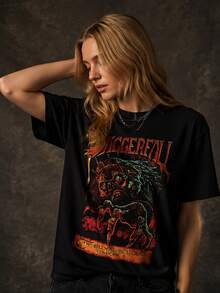 Lokale Lager,Marque,Daggerfall T-Shirt Man's Fashion Cotton Black Clothes XXL - 黑色 - 查看 4