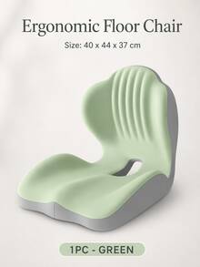 1pc Ergonomic Memory Foam Lumbar Support Cushion, L-Shaped Seat Pad With Waist Support Design, Suitable For Car, Truck Driver, Office Chair, Gaming Chair, Provides Comfortable Support For Long-Term Sitting, Back To School Essential - D - View 14