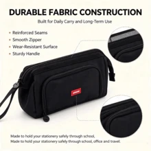 Minimalist Adjustable Pull-Down Telescopic Pencil Case - A - View 5