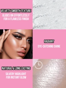 Misslyn 3Pcs Face Makeup Set Bronzer Blush Highlighter Palette Shimmer Glow Halal Long Lasting Contour Kit For Women Buildable Natural Finish Matte Shimmer Powder Travel Cosmetic Gift Boss Babe Juicy Curves Shaping Queen,Y2K Makeup - #4+#251+#1 - View 4