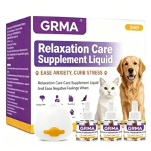 GRMA The Pet Stress Relief Aromatherapy Diffuser Set, Effectively Reduces Conflicts And Fights Among Pets. Designed For Use. - US A Type Plug(110-127V) - View 2