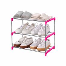 3-Tier Stackable Small Shoe Rack, Space-Saving For Entryway, Hallway And Closet, Perfect For Shoe Storage And Organization. - Multicolor - View 12