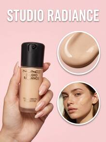 MAC Studio Radiance Serum-Powered Foundation NW15 30 Ml – Foundation, Hydrating, For Dry Skin, Fair Beige, Hyaluronic Acid, Suitable For Daily Makeup Routine - NW15 - View 1