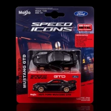 Maisto 1:64 2025 Ford Mustang GTD 合金壓鑄模型車，高品質合金車身、橡膠輪胎，展示收藏玩具車，泡殼包裝 - 彩色 - 查看 11