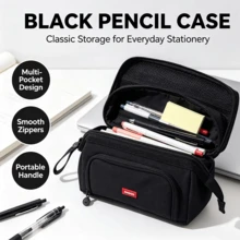 Minimalist Adjustable Pull-Down Telescopic Pencil Case - A - View 6