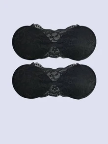 Women's Strapless Lace Sticky Bra Instant Lift Invisible Adhesive Bra With Secure Adhesion - Multicolor - View 13