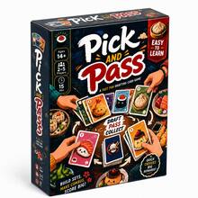 Pick And Pass Card Game Fast Drafting Strategy Game For Family Friends Gatherings Collect Food Cards Build Powerful Combos And Score Points Through Smart Choices Easy To Learn Interactive Party Game With 108 Cards For Game Night - Black - View 8