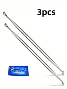 2/1pc Oral + Ear Spoon 2-In-1 Cleaning Tool - Non-Slip Design, Ergonomic Tonsil And Earwax Removal Handle, Durable Oral Care Tool, Professional Oral Store Tool, Back To School, Student Essential Fresh Oral And Earwax Cleaning Tool - Multicolor - View 7