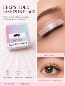 300 buah Bantalan Pengangkat Bulu Mata Sekali Pakai, Strip Pengeriting Bulu Mata, Kontrol Presisi, Alat Pengangkat Bulu Mata Profesional, Cocok untuk Salon Kecantikan dan Penggunaan di Rumah - MultiWarna - View 4