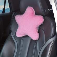 1pc Star Pattern Car Neck Pillow, Lumbar Support, Suitable For Most Car Models, Car Interior Accessories, Women's Car Supplies - Multicolor - View 4
