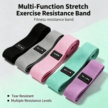 Multifunctional Resistance Band, Suitable For Everyone, Ideal For Glute And Shoulder Workout, Body Shaping, Pilates, Dance Training, Strength Training And Yoga Stretching Gym Accessory, Yoga Pilates Equipment Resistance Band Strap - Multicolor - View 6