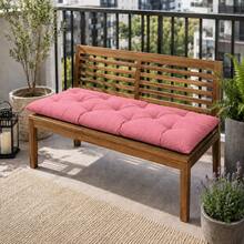 "Modern Bench Cushion – Sleek, Comfortable & Durable Cushion For Entryway Benches And Living Room Floors & Seats - Hot Pink - View 9