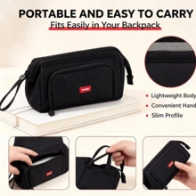 Minimalist Adjustable Pull-Down Telescopic Pencil Case - A - View 4
