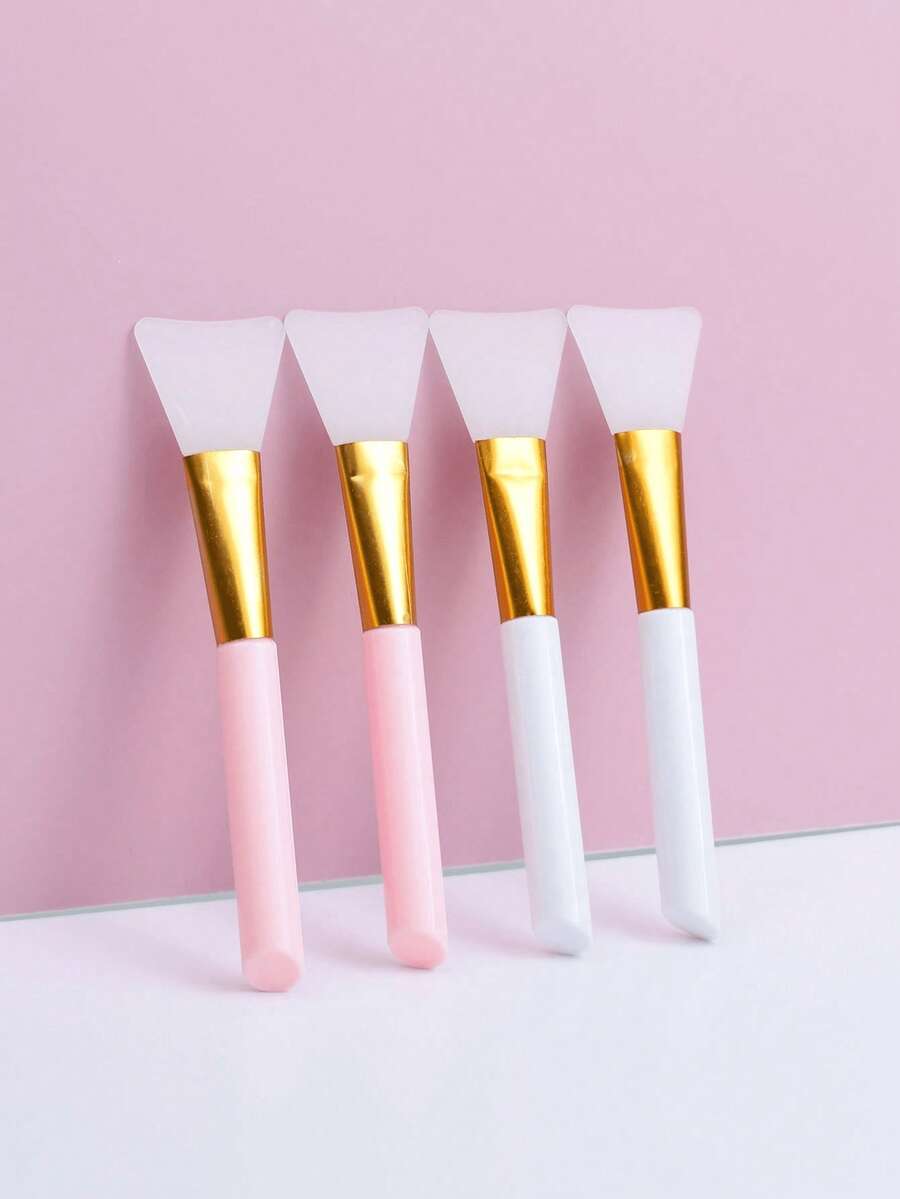 5/1pc Soft Silicone Face Mask Applicator Brush, Silicone Mask Brush, Mud Mask Brush, Makeup Brush - / - View 1