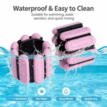 Silicone Weighted Wrist Ankle Weights, Adjustable Weight Bracelet For Swimming, Fitness, Pilates Training, Sports Energy Loop - A - View 4